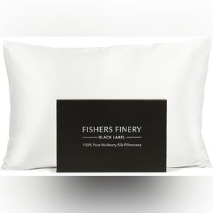 Fishers Finery 30mm 100% Pure Mulberry Silk Pillowcase